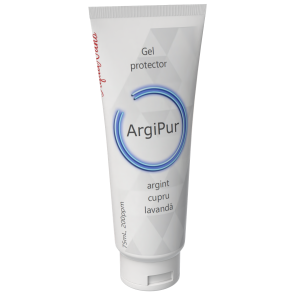 ArgiPur, gel protector cu argint și cupru, 200ppm, 75ml