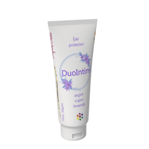 DuoIntim, gel protector cu argint și cupru, 70ppm, 75ml.