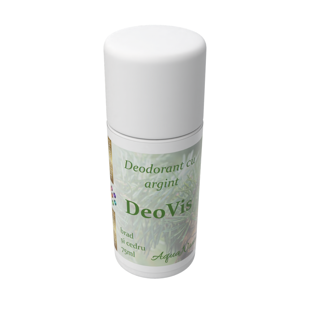 DeoVis, deodorant roll on, cu ioni de argint şi uleiuri esenţiale naturale, 75ml - imagine 2