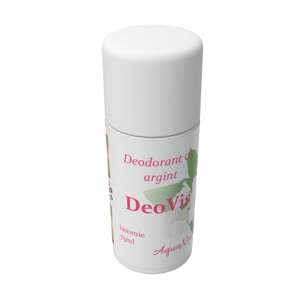 DeoVis, deodorant roll on, cu ioni de argint şi uleiuri esenţiale naturale, 75ml - imagine 3