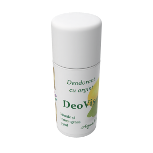 DeoVis, deodorant roll on, cu ioni de argint şi uleiuri esenţiale naturale, 75ml