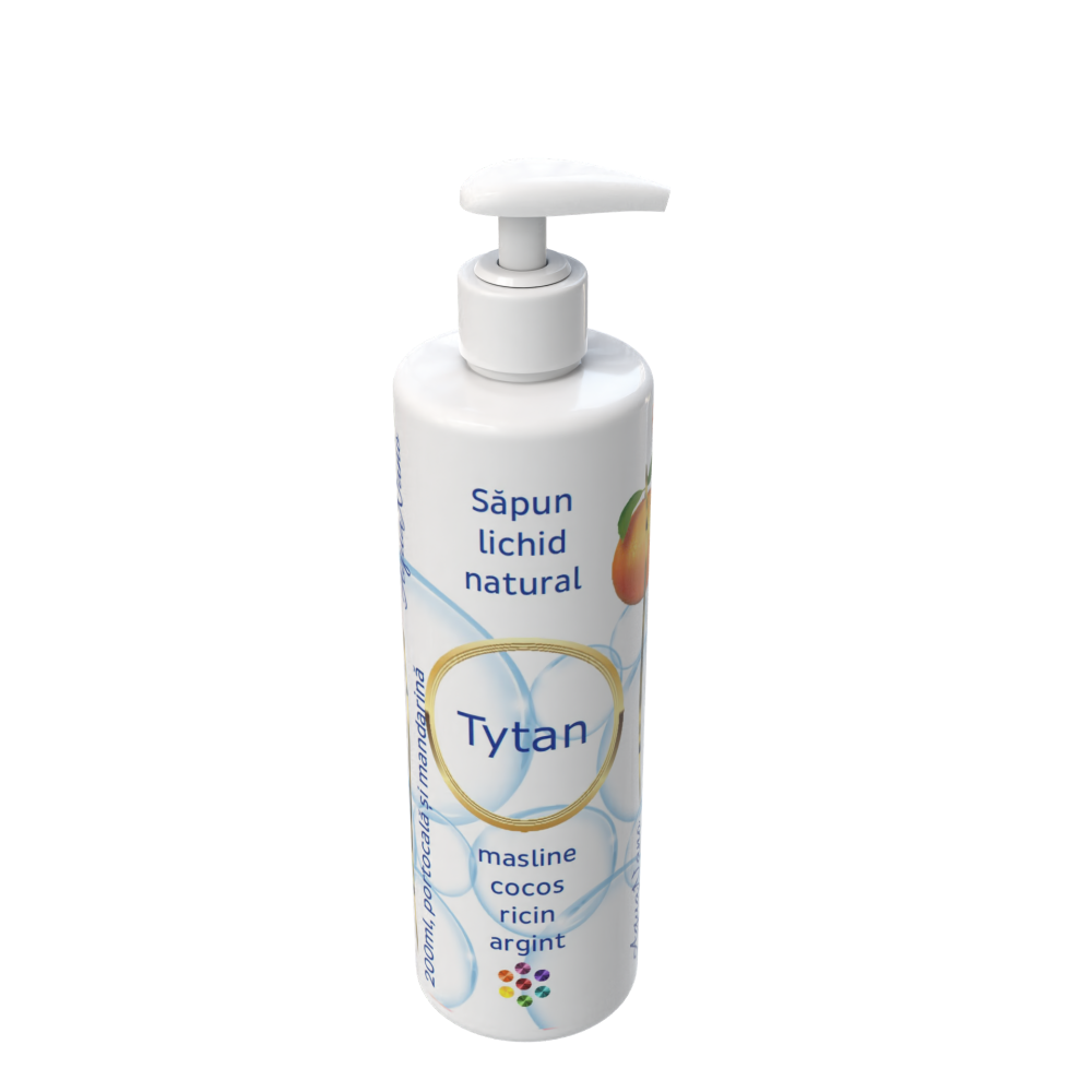Tytan, săpun lichid natural cu argint, 200ml - imagine 6