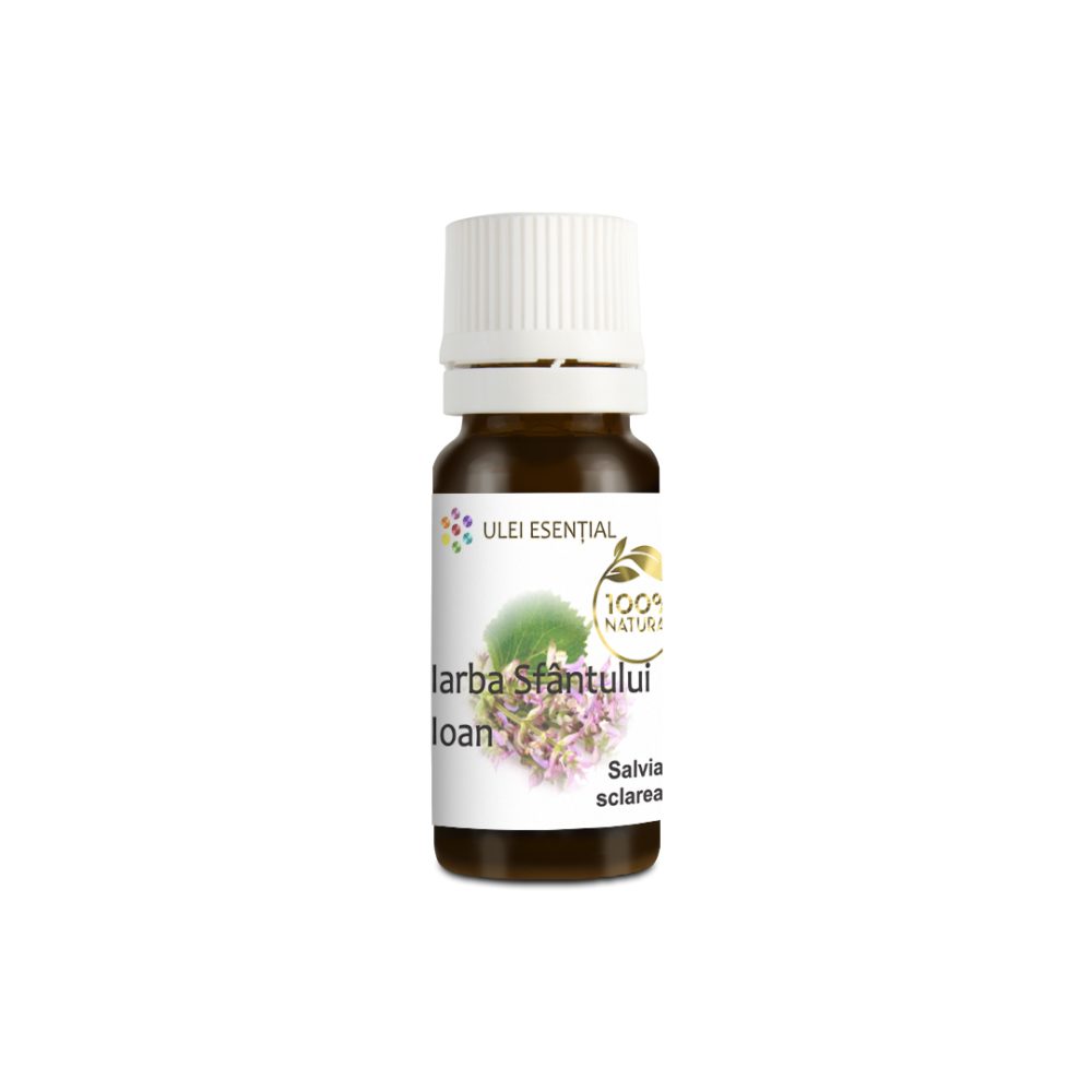 Salvia sclarea (Iarba sfântului Ioan), ulei esențial natural , 10ml