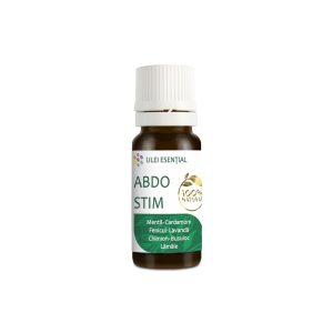 AbdoStim, mix de uleiuri esențiale stimulent și reparator digestiv, 10ml
