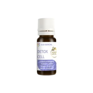 DetoxCell, mix de uleiuri esențiale pentru detoxifiere limfatică și celulară, 10ml