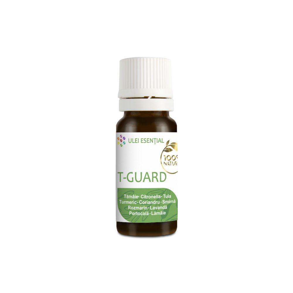 T-Guard, mix de uleiuri esențiale cu proprietăți antitumorale, 10ml