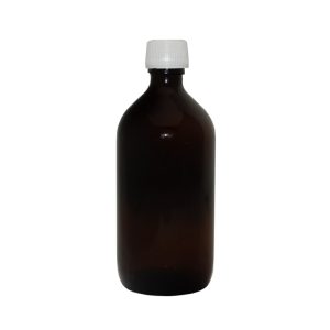 Flacon sticlă brună, filet 28mm, 100/200/480mL