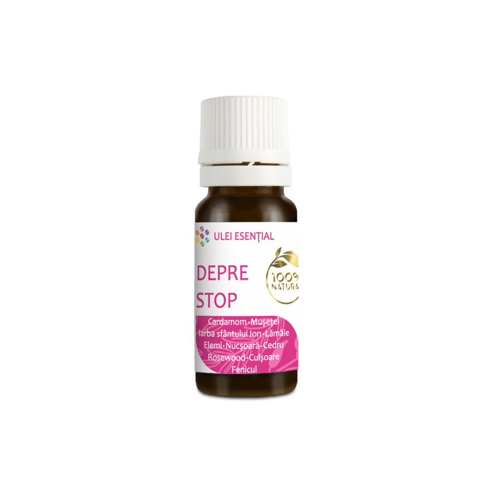 DepreStop, mix de uleiuri esențiale antidepresiv, 10ml