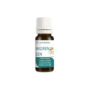 MigrenZen, mix de uleiuri esențiale, pentru ameliorarea migrenelor, 10ml