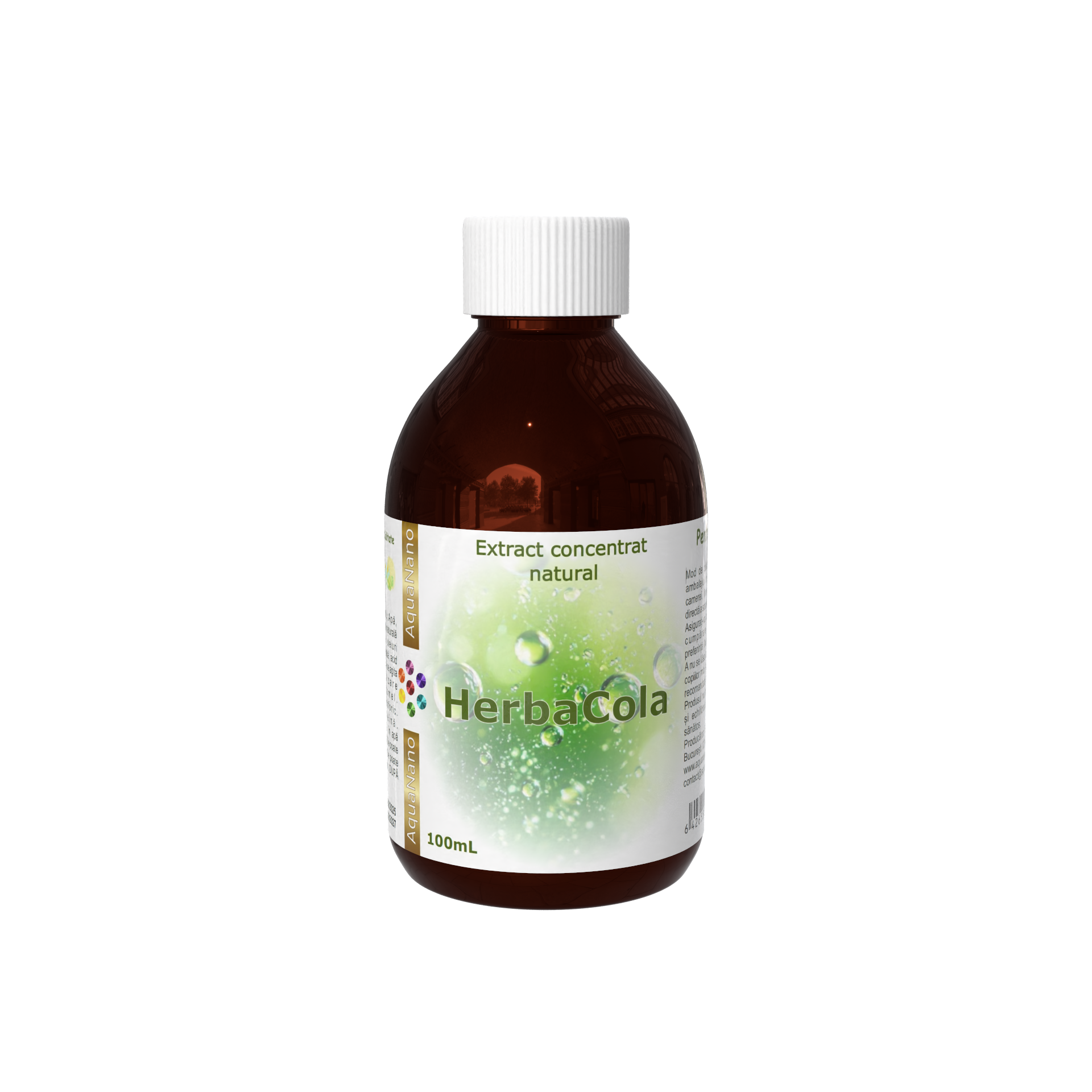 Extract concentrat de aromă de Cola, fără cofeină, 1:1, 100mL - imagine 2