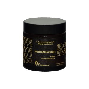 HerbaNevralgic, extract concentrat din plante medicinale, cu efect antiinflamator și analgezic, 100ml