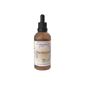 PlantExtrem, extract concentrat glicerinic, din plante medicinale și aromatice, 1:1, 100ml