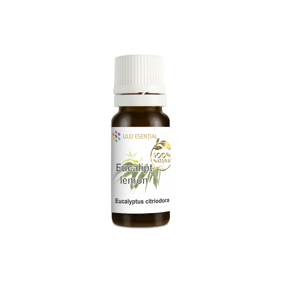 Eucalipt citrat, ulei esențial natural, 10ml