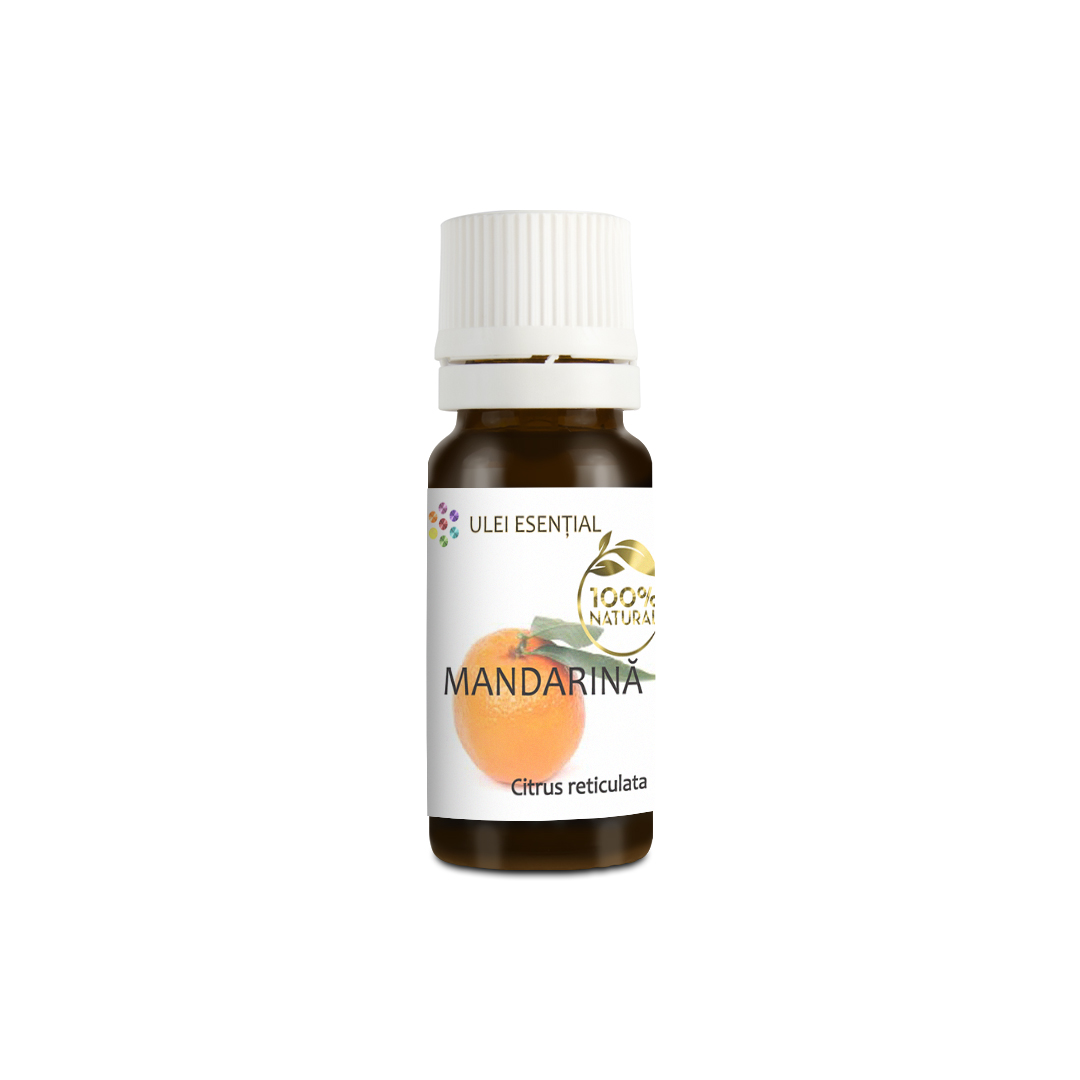 Mandarină, ulei esențial natural, presat la rece, 10ml