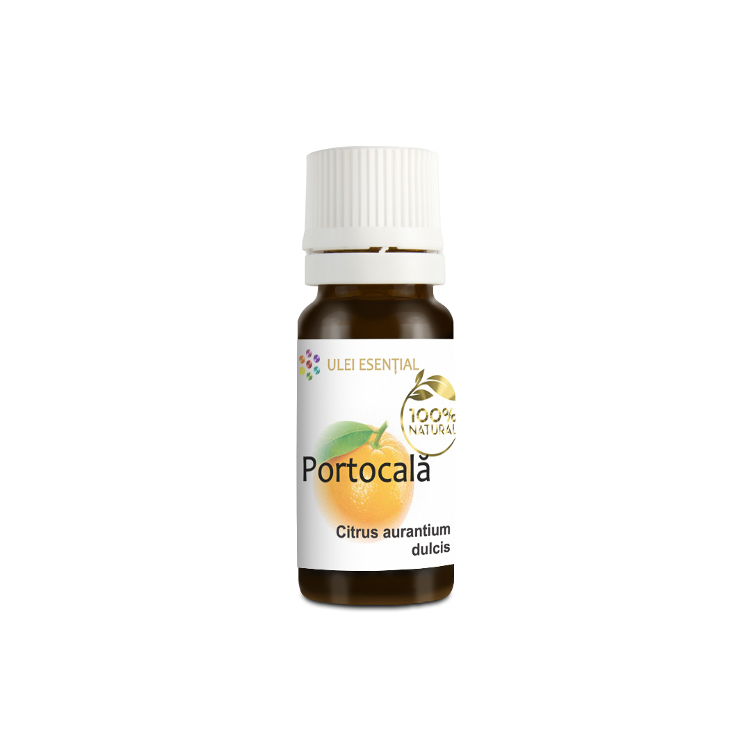 Portocală dulce, ulei esențial natural presat la rece, 10ml