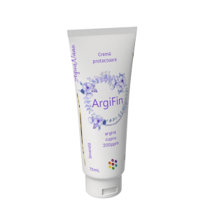 ArgiFin, cremă protectoare cu argint și cupru, 200ppm, 75ml