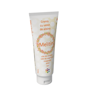 Melitin, cremă cu venin de albine, 75 ml.