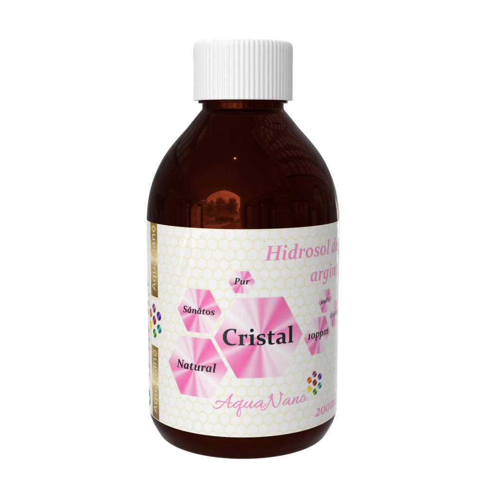 Hidrosol de argint Cristal, 10ppm - imagine 3