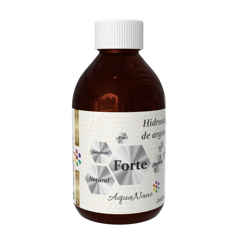 Hidrosol de argint, Forte, 30ppm - imagine 3