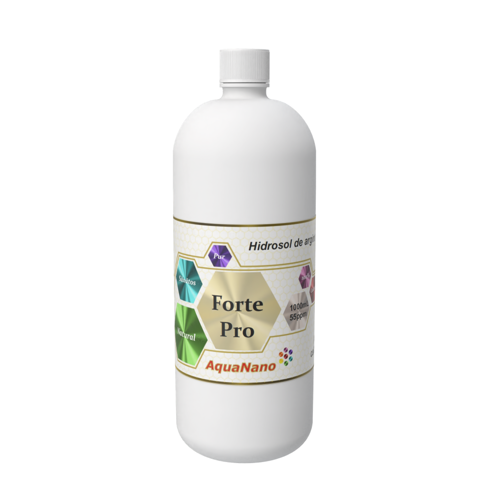 Hidrosol de argint Forte Pro, 55ppm - imagine 3
