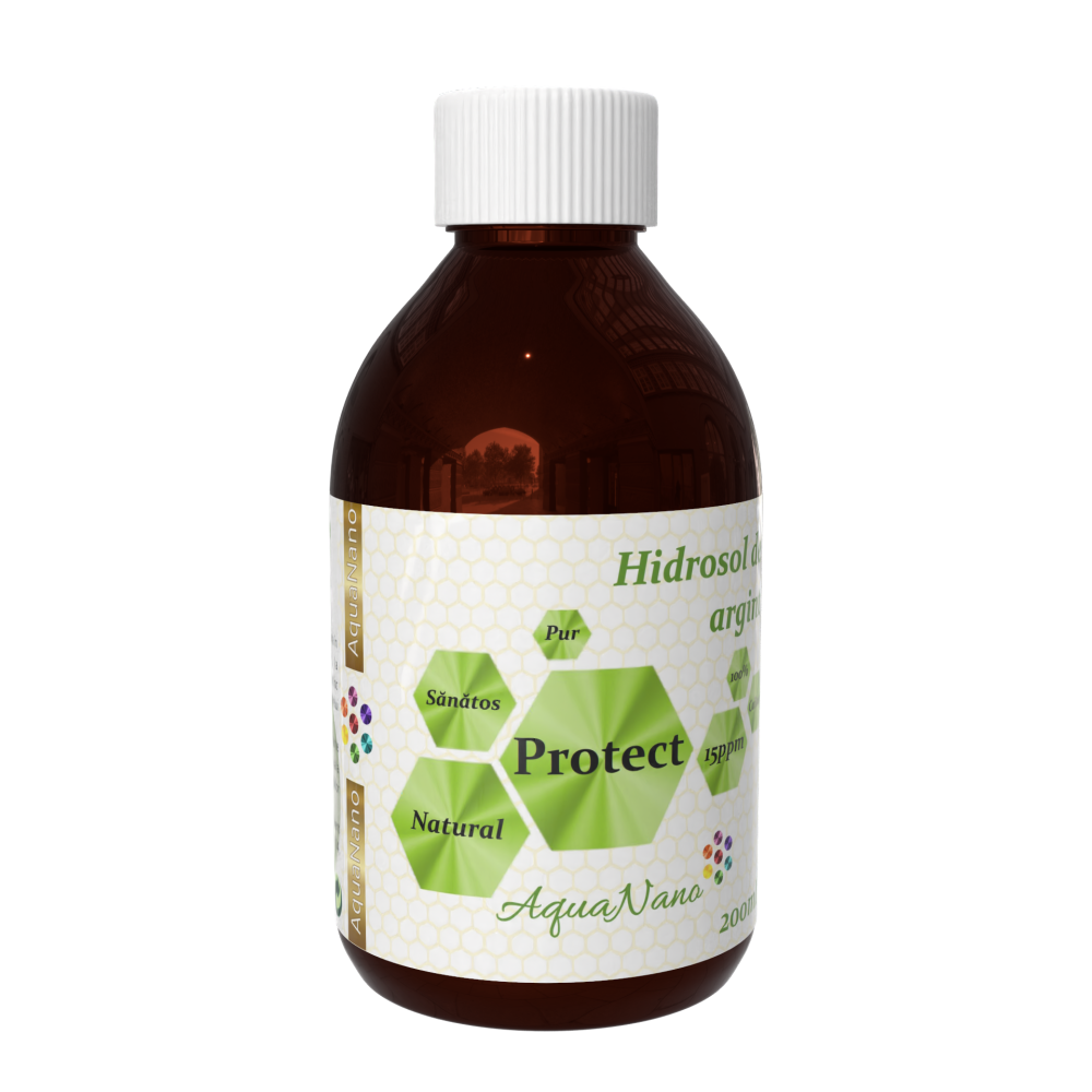 Hidrosol de argint, Protect, 15ppm - imagine 3