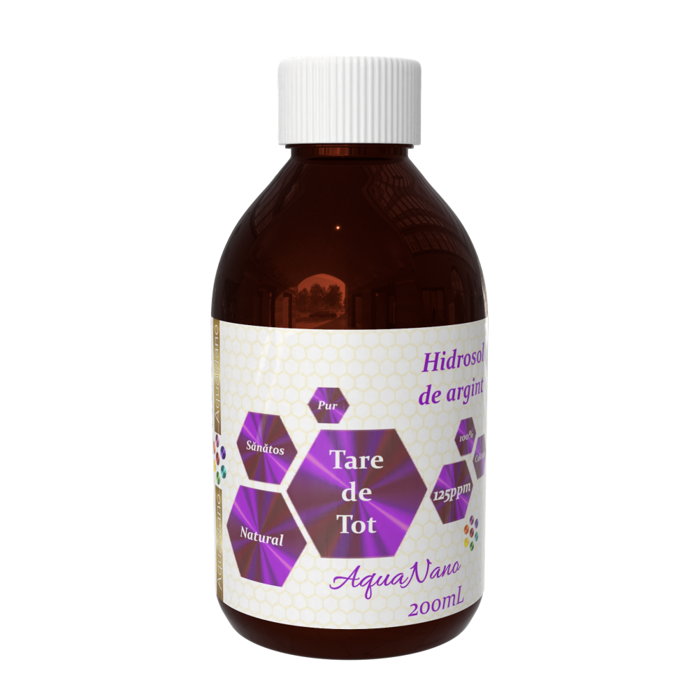 Hidrosol de argint TareDeTot, 125ppm - imagine 3
