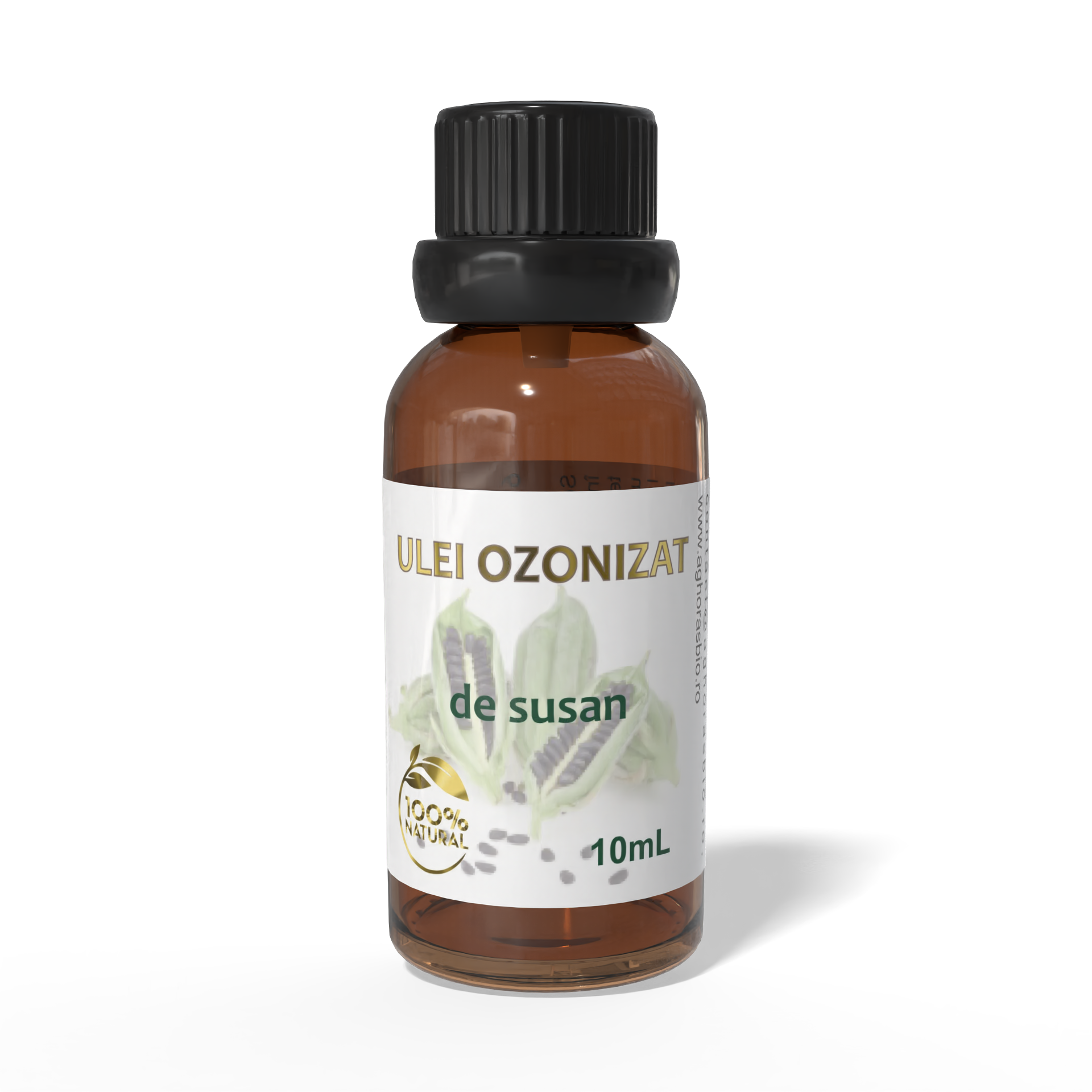 Ulei ozonizat de susan, OzonIQ, 10/100mL - imagine 4