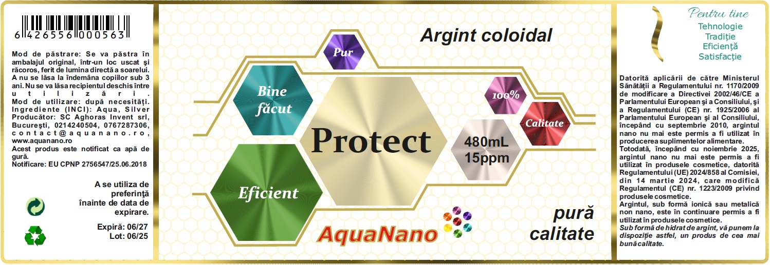 Argint coloidal Protect, 15ppm - imagine 2