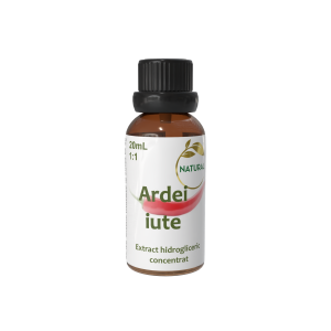 Extract concentrat din ardei iute, în glicerină,1:1, 20ml