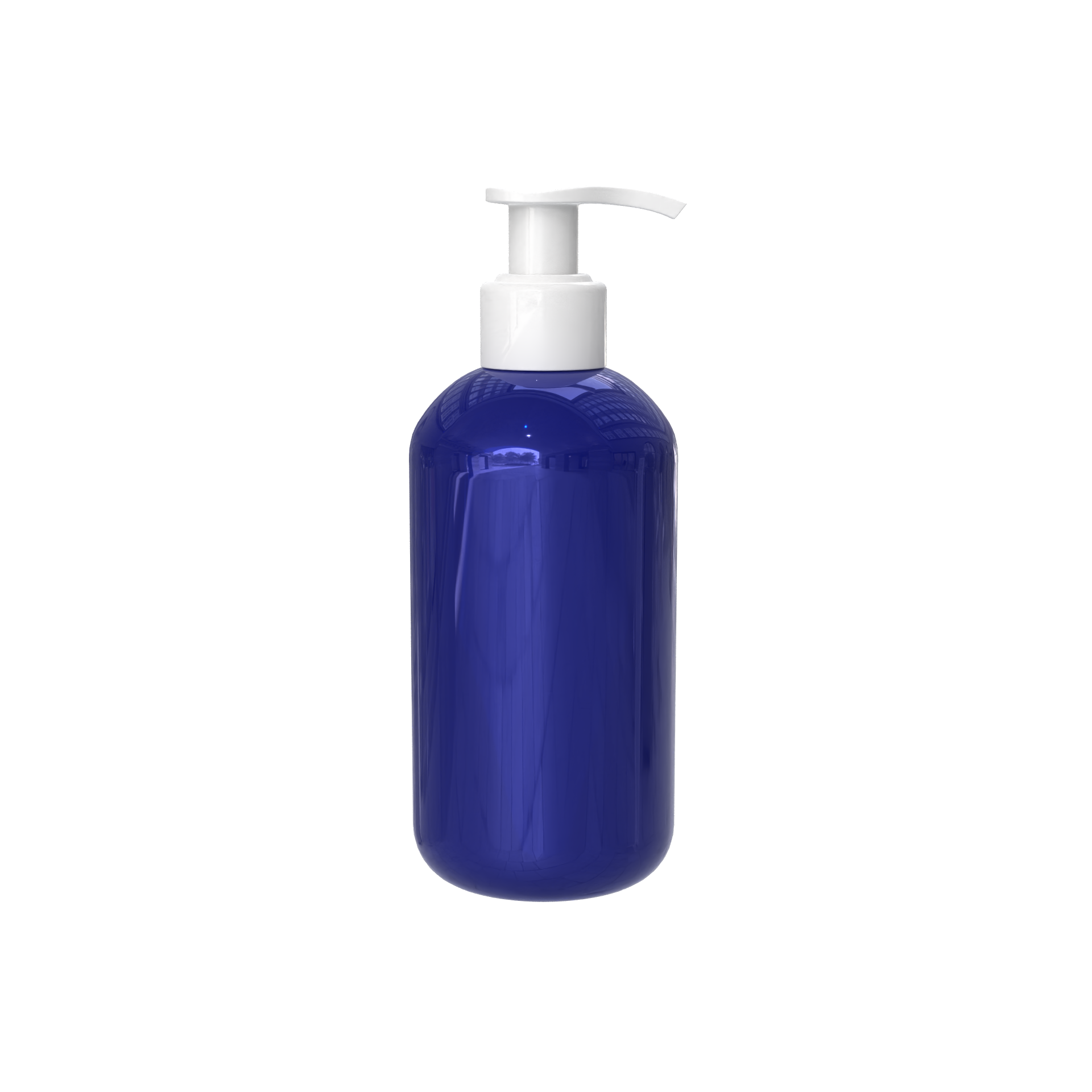 Flacon albastru cu dozator lichide vâscoase, 480ml